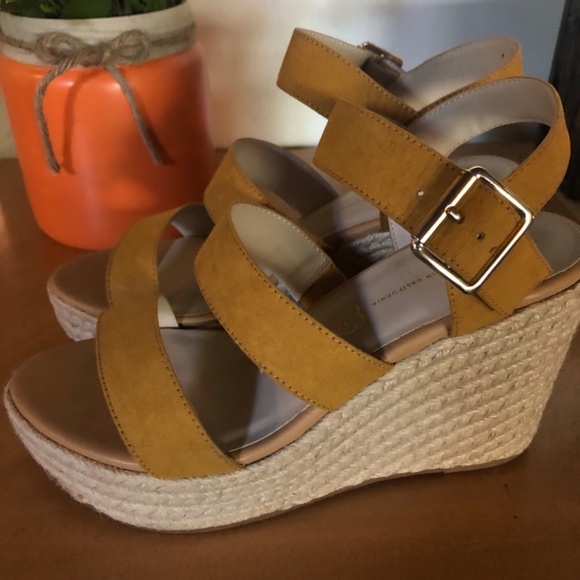 Free People - BC Footwear Vegan Suede Wedges - Picture 3 of 6